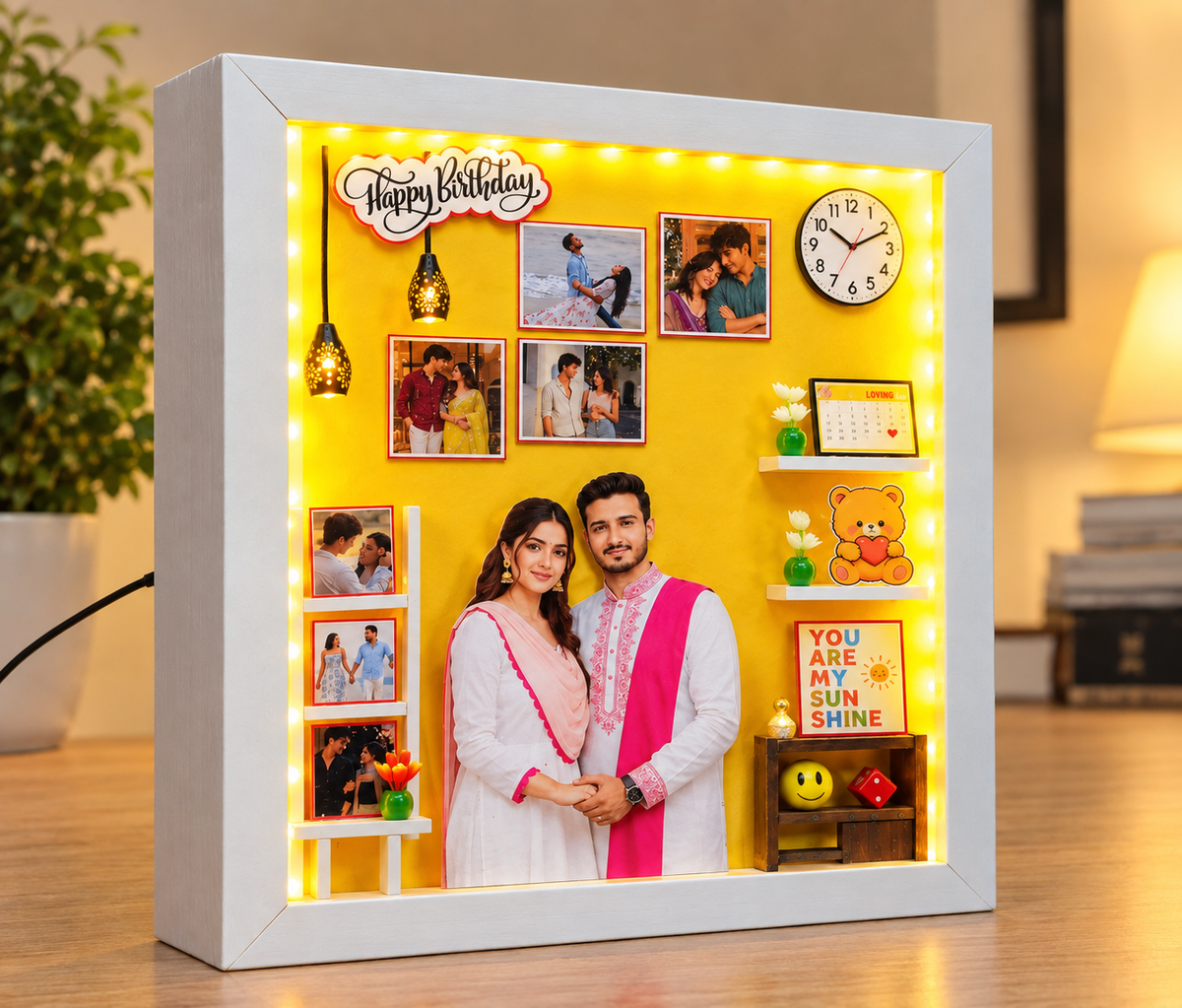 Personalised 3D LED Photo Frame